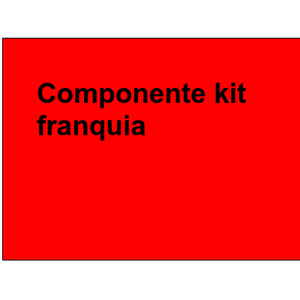 Componente 1 kit franquia